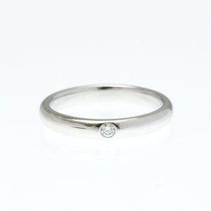 Harry Winston Wedding Ring 1P Diamond Platinum Fashion Diamond Wedding Ring